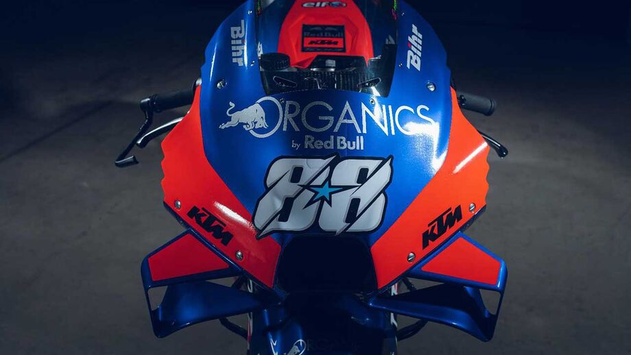 KTM apresentou nova moto e aponta Miguel Oliveira como um dos líderes do projeto