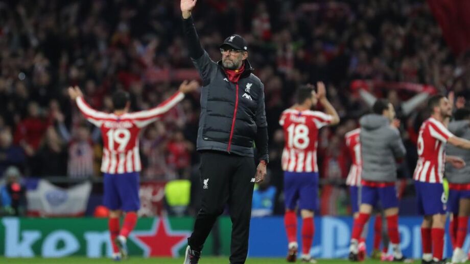 Klopp deixa aviso ao Atlético Madrid: «Sejam bem-vindos a Anfield, isto ainda não acabou»