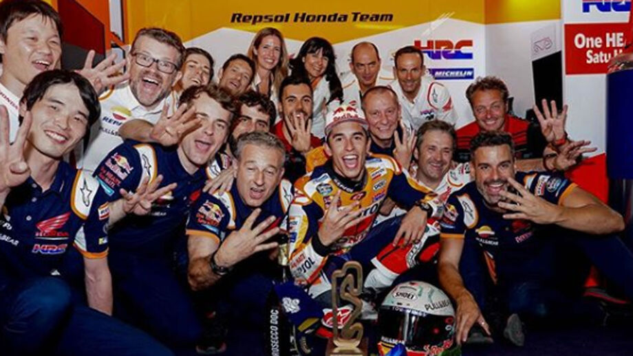 Marc Márquez renova contrato com a Honda até 2024