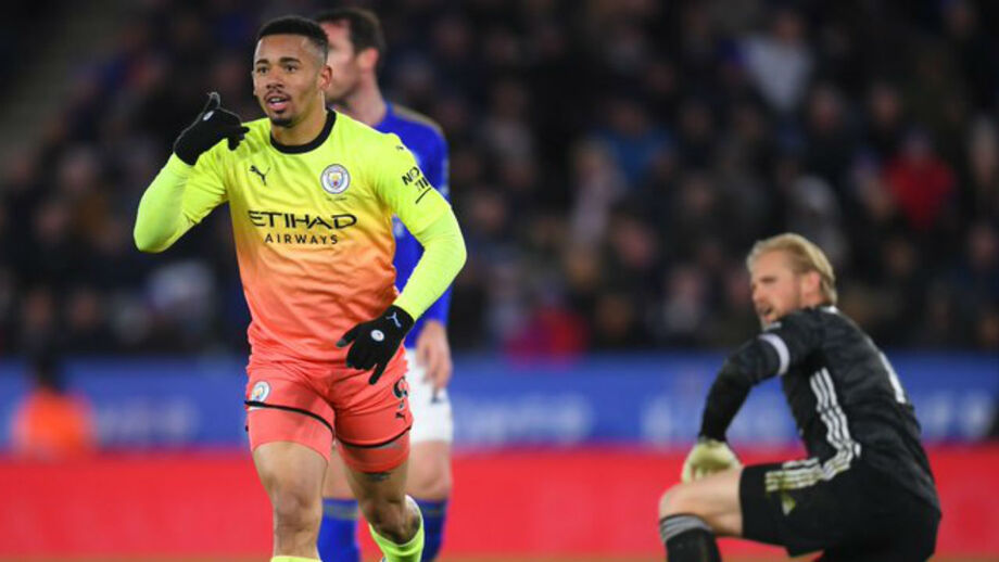 Gabriel Jesus dá vitória ao Manchester City na deslocação a Leicester