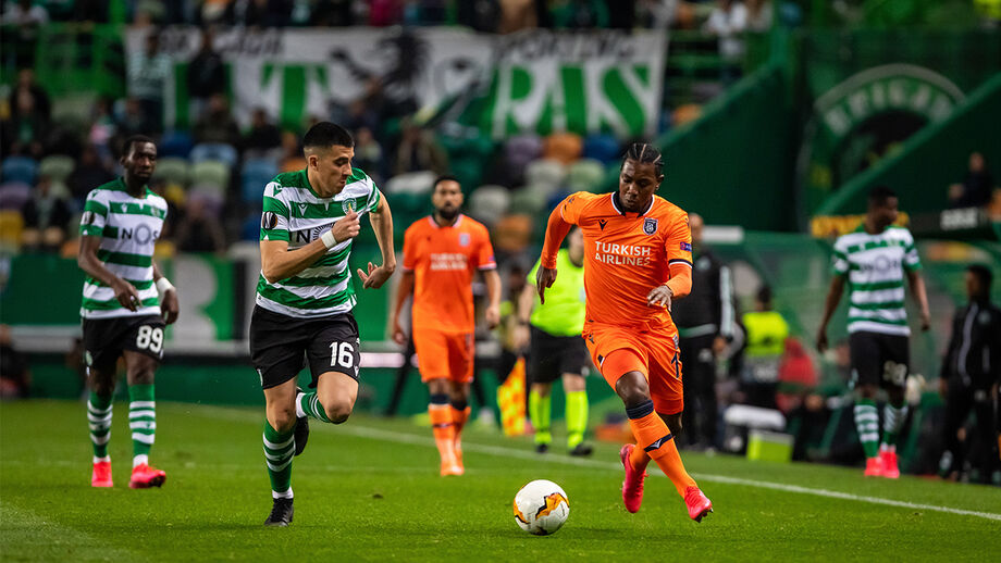 Basaksehir-Sporting: leão em vantagem