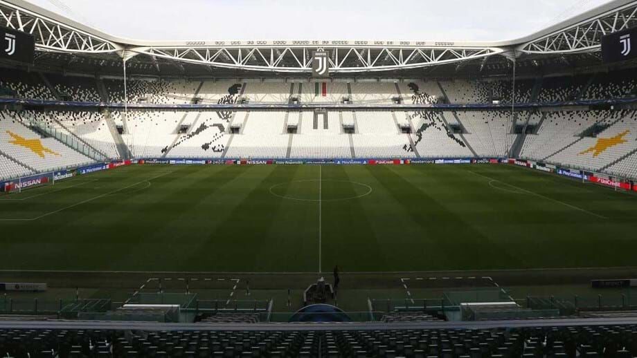 Juventus-Inter à porta fechada mas em sinal aberto na televisão