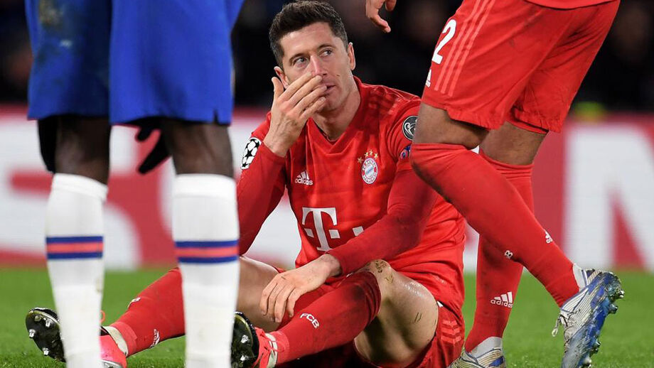 Lewandowski lesiona-se e desfalca Bayern Munique durante quatro semanas