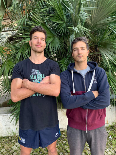 Pedro Leitão e João Pereira são uma dupla inseparável