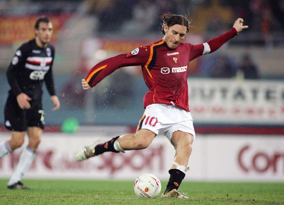 9.&ordm; Francesco Totti - AS Roma - 35M&euro;