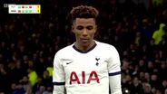 O penálti falhado por Gedson que ditou a eliminação do Tottenham na Taça de Inglaterra