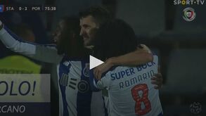 Marcano fez assim o segundo golo do FC Porto nos Açores