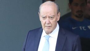 Pinto da Costa por perto antes e no fim do jogo