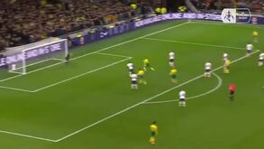 Guarda-redes do Tottenham facilitou e permitiu o empate do Norwich 