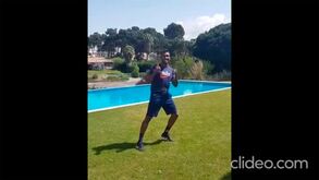 Chiquinho lançou o desafio e Dyego tentou: «Não tem a mesma qualidade mas dei o meu melhor»