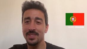 André Almeida: «O meu dia a dia tem sido acordar despenteado e manter-me assim...»