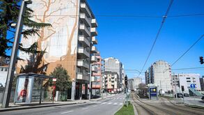 As imagens das ruas de Lisboa e Porto nesta terça-feira em pleno estado de emergência