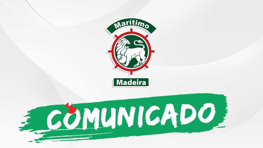 Marítimo anuncia cinco medidas de prevenção com plano para jogadores devido ao coronavírus