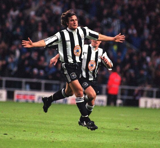 David Ginola - agosto 1995 (Newcastle)