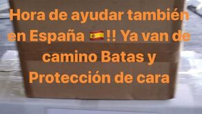 Espanhóis rendidos a gesto de Beto na luta contra o coronavírus