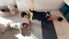 Matías Platero não facilita treino na pandemia