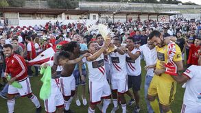 Presidente da SAD e jogadores cantam parabéns ao Vilafranquense