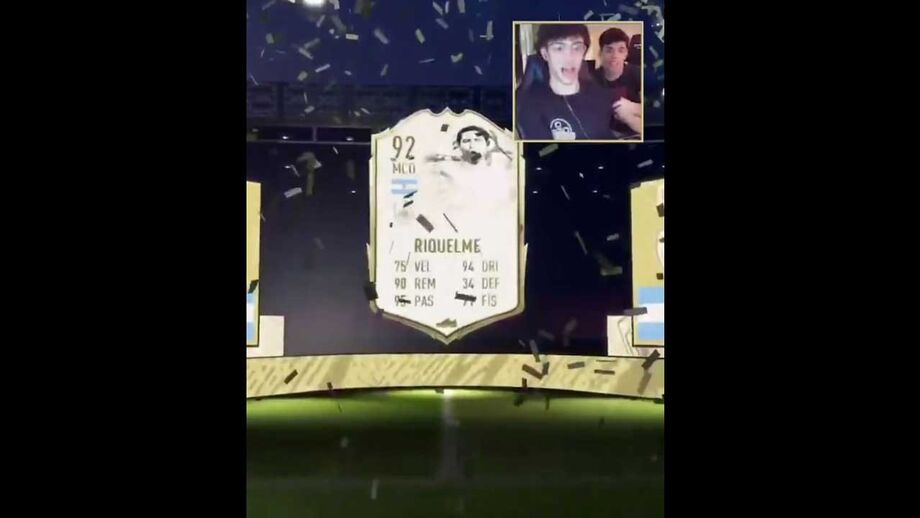 Imperdível: a reação de João Félix ao abrir um pack do FIFA e ver que lhe saiu Riquelme