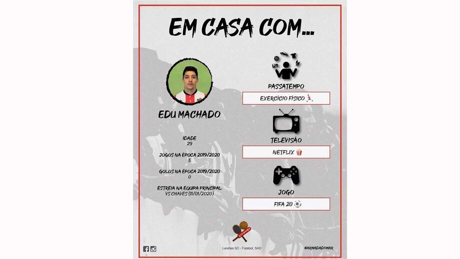 Edu Machado não dispensa Netflix e FIFA 20 durante o isolamento social
