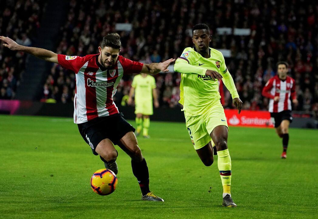 Yeray Álvarez [na foto] e Iñigo Martínez (Athletic Bilbao): 21 golos sofridos em 27 jogos