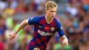 14.º Frenkie de Jong (Barcelona) - Valor em fevereiro: 109 milhões; valor se o campeonato for cancelado: 79 milhões (-28%); valor se o campeonato continuar: 94 milhões (-13,8%)