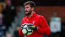 17.º Alisson (Liverpool) - Valor em fevereiro: 102 milhões; valor se o campeonato for cancelado: 72 milhões (-29,5%); valor se o campeonato continuar: 84 milhões (-17,7%)