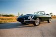Entre os carros menos conhecidos que Tyson guardou na sua extremosa garagem esteve igualmente um Jaguar E-Type.