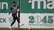 Anthony Walker foi a novidade no treino matinal do Sporting