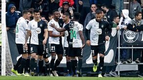 Rocha e Fabrício sempre a festejar