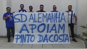 Núcleos dos Super Dragões por toda a Europa apoiam Pinto da Costa