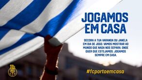 FC Porto pede aos adeptos que decorem casas e varandas