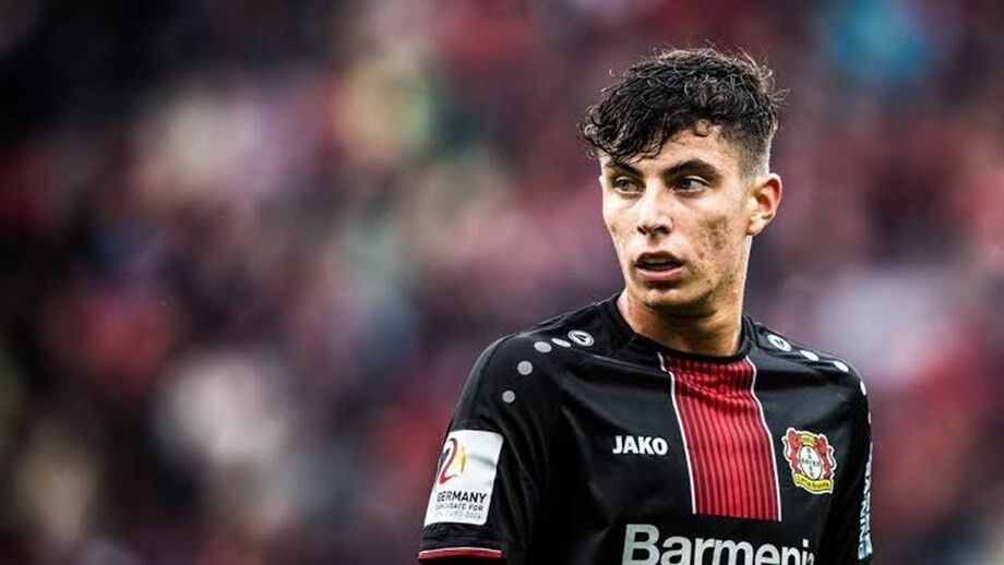 19.º Kai Havertz (Bayer Leverkusen) - Valor em fevereiro: 85 milhões; valor se o campeonato for cancelado: 73 milhões (-13,9%); valor se o campeonato continuar: 81 milhões (-5,1%)