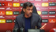 Sérgio Conceição diz que houve golo mal anulado ao FC Porto mas frisa: «Carlos Xistra fez uma arbitragem positiva»