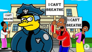 'Os Simpsons' mudaram de cor para que ninguém esqueça o crime que matou George Floyd
