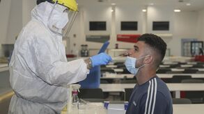 Jogadores do Benfica fazem novos testes à Covid-19: veja as imagens