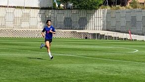 João Félix volta ao relvado: «A trabalhar no duro»