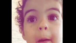 Pequena Alana Martina conta a Georgina o que Cristiano Ronaldo pensa sobre chocolate