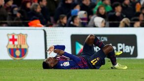 Barcelona mantém Dembélé com rédea curta