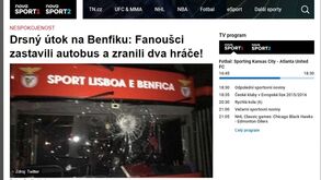 Da Croácia à Venezuela: como o ataque ao autocarro do Benfica foi notícia lá fora