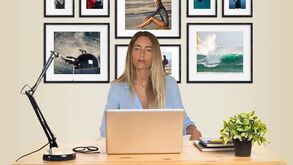 Joana Schenker, Vasco Ribeiro e Fernando Pimenta em campanha para salvar os oceanos