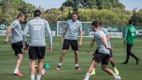 O onze provável de Sporting para o jogo com o P. Ferreira