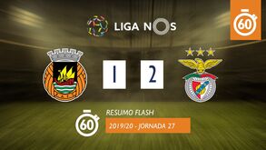 O Rio Ave-Benfica visto em 60 segundos