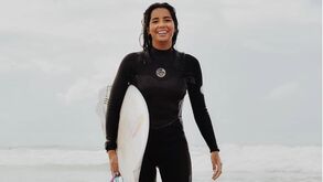 Teresa Bonvalot vence primeira etapa da liga portuguesa de surf na Figueira da Foz