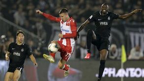 Cinco colegas de Tomané no Estrela Vermelha infetados com covid-19