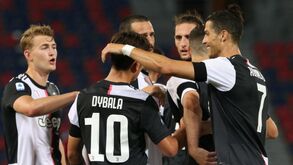 Cristiano Ronaldo volta a marcar no regresso da Juventus às vitórias