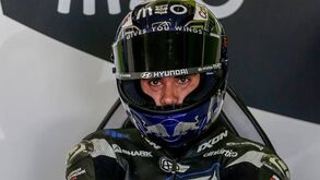 Miguel Oliveira em ação nos testes privados de Misano