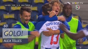 Alex Telles não perdoa de penálti e faz o segundo do FC Porto