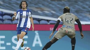 Tomás Esteves fez a estreia no Estádio do Dragão 