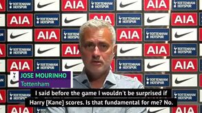 Mourinho e o regresso de Kane aos golos: «É bom para ele, mas ainda mais para nós»