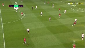 Martial fez um golaço mas o toque de Bruno Fernandes é de luxo